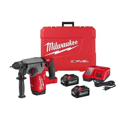 Milwaukee 2912-82 M18 Fuel 1 In. SDS Plus Rotary Hammer Kit Reconditioned • $395.99