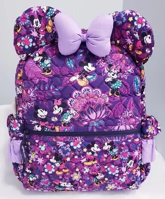 Vera Bradley Disney Mickey & Minnie Backpack Sweet Flirty Floral EXACT ONE NWT • $125