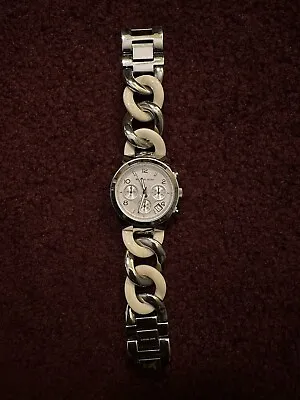 Michael Kors Runway Twist Chronograph Silver Dial Women's Watch MK4263  • $78