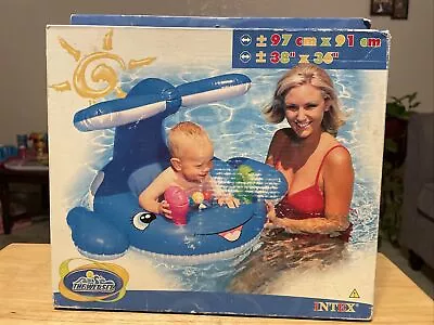 VERY RARE Vintage Intex The Wet Set 2003 Inflatable Lil Whale Baby Pool Float • $47.14