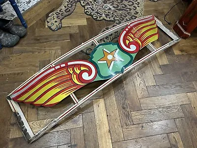 GENUINE Vintage HAND PAINTED Fairground Sign Circus Sign Fairground Game • £60