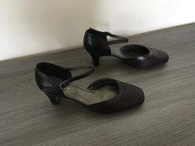 £17 • Buy Vintage Equity Ladies Leather Shoes, Size Uk 5, Worn Once