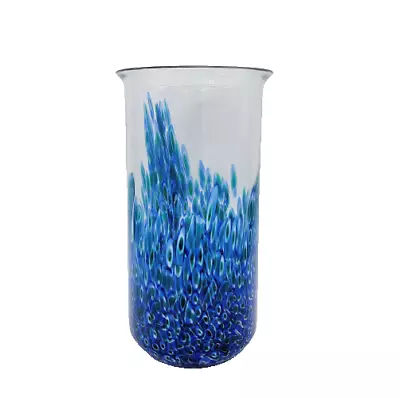 Vistosi Murano Glass Vase By Gae Aulenti - Free Shipping - SUMMER SALE! • $480