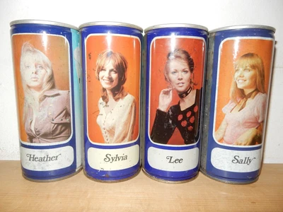 £18 • Buy 4 Vintage 1970's TENNENT'S Lager Beer GIRLS Steel Cans From SCOTLAND (440ml) 02