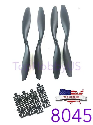 4 Pairs (8PCS) 8045 8x4.5 CW CCW Propeller Quad-rotor Quadcopter (US SELL/SHIP) • $9.99