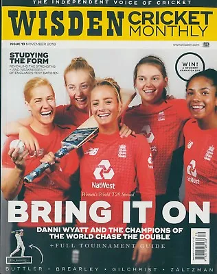 £5.50 • Buy Wisden Cricket Monthly Magazine - Issue 13 - Nov 2018  (5022)