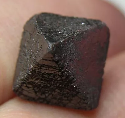 #39 Pakistan 18.35ct Natural Octahedron Magnetite Crystal Specimen 3.65g 15mm • $7.95