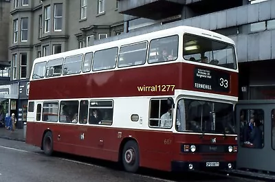 6x4 Bus Photograph Lothian Olympian OFS685Y • £1