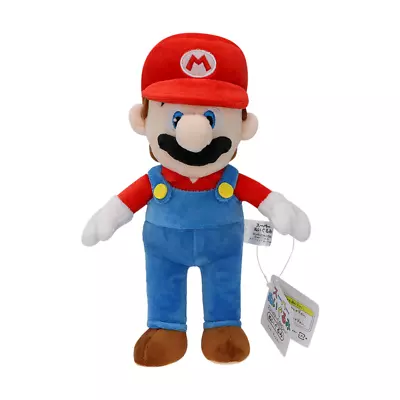 Super Mario Bros. Mario 10  Stuffed Animal Plush Toy Kids Gift • $12.48