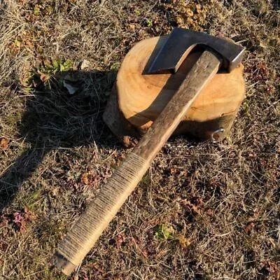 Vintage Woodworking Tool Camp Outdoor Axe Made By Japanese Craftsmen #36 • $283.26