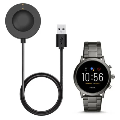 $14.17 • Buy For Fossil GEN 4th And 5th Smart Watch Charger Wireless Charging Cable Dock AU