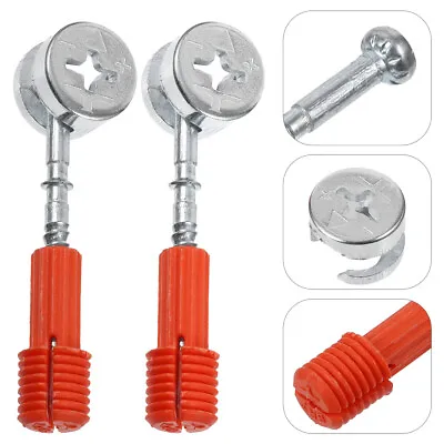 30 Sets Furniture Connector Fixing Screw Furniture Cabinet Fixing Screw • £14.50