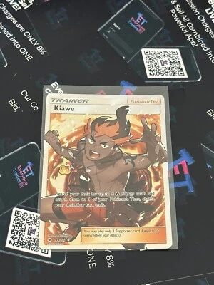 £3.20 • Buy Pokémon Sun & Moon Burning Shadows Kiawe Trainer 144/147 Mint/NM Nintendo TCG