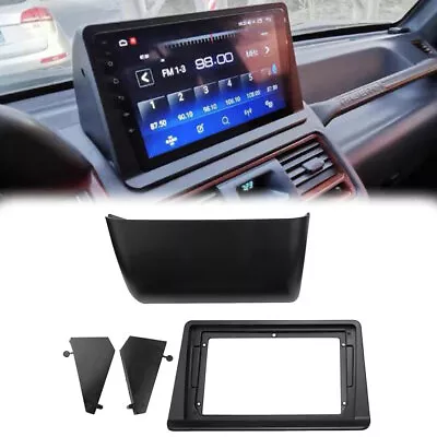 9Inch Car Radio Fascia Plastic For Mitsubishi Pajero Montero V31 Cheetah Kingbox • $22.09