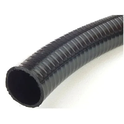 40mm ID Reinforced Heavy Duty Pond Pump & Filter Hose – Black • £9.95