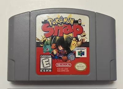 Pokemon Snap Nintendo N64 Authentic Cart Only Tested Working • $24