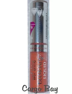 Maybelline Wet Shine Diamonds Lip Gloss Marquise Peach #10 Free Shipping • $17.99