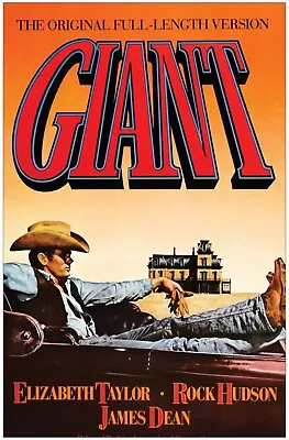 James Dean 'Giant Film' Poster 290mm X 440mm • £4.99