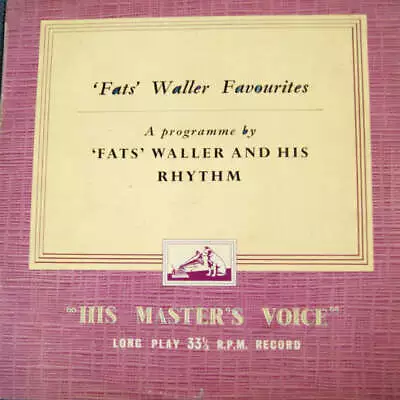 £4.38 • Buy Fats Waller & His Rhythm - 'Fats' Waller Favourites (10 )