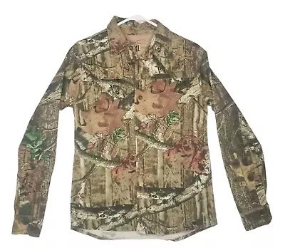 Boys/Youth Size XL RedHead Silent Hide Mossy Oak Breakup Infinity Camo Shirt • $12.74