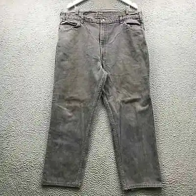 Vintage Levi's Two Horse Brand Jeans Men's Size 40x28 Leather Tab Gray • $14.99