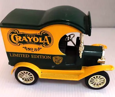 Crayola Truck Coin Bank 1998 Gearbox Limited Edition 1912 Ford - #3 In Series • $9.95