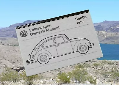 1977 Volkswagen Beetle Owner's Manual (74pg) • $12.99