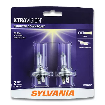 Sylvania XtraVision Low Beam Headlight Bulb For Land Rover Discovery Range Pn • $23.75