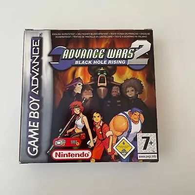 Advance Wars 2: Black Hole Rising - Game Boy Advance GBA - Boxed Complete In Box • £39.99