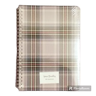 Vera Bradley Mini Notebook Journal Snowy Plaid • $14.99