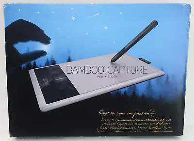 Wacom CTH470 Bamboo Capture Pen & Touch Photo Editing Tablet Sealed • $49.98