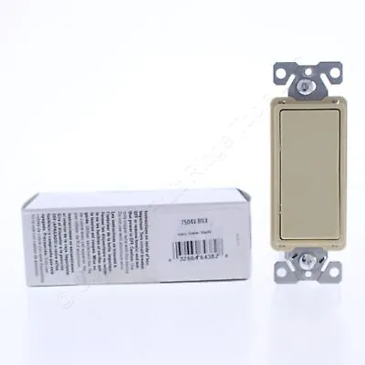 Eaton Ivory RESIDENTIAL 4-Way Decorator Rocker Light Switch Control 15A 7504V • $11.39