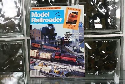 Model Railroader Magazine May 1987 - S Scale At 50 • $8.99