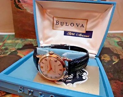 Vintage Bulova 23 Jewel Automatic Mens Watch • $186