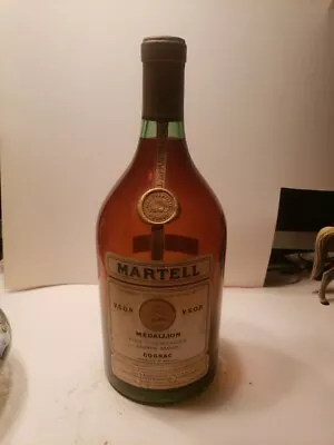 Vintage  Martell Medallion Cognac Large Bottle • $24