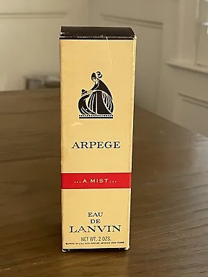 Vintage Lanvin Arpege . A Mist. 2.0fl Oz Perfume - Open Box • $29.99