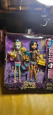 Monster High Scaris  City Of Frights Lagoona Blue And Cleo De Nile-nrfb • $120