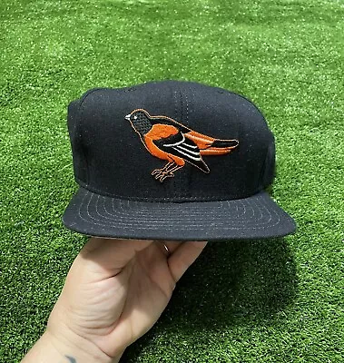 Vintage 90s Baltimore Orioles New Era Pro Model MLB Adjustable Snapback Cap Hat • $39.99