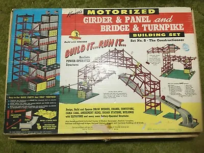 Kenner Girder & Panel With Bridge & Turnpike Building Set No. 8 • $105