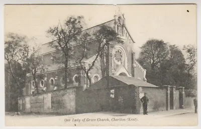 £3 • Buy Kent Postcard - Our Lady Of Grace Church, Charlton (Kent) - P/U (A915)