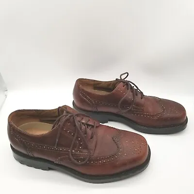 Canyon River Blues Mens 76549 Brown Leather Lace Up Oxford Shoes Size 10.5 W • $21.24