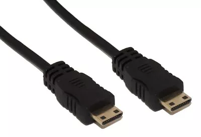 3ft HIGH-SPEED Mini-HDMI To Mini-HDMI W/Ethernet 30 AWG Cable • $5.84