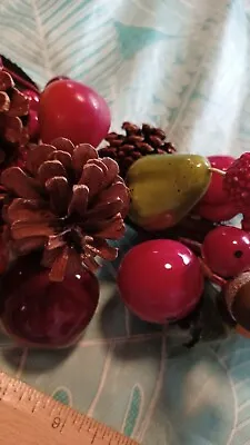 - Large Lot Vintage Antique Millinery Fruit • $35