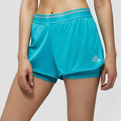 $44.95 • Buy Adidas Climachill Sports Tennis Shorts Aqua S