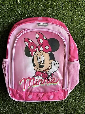 Minnie Mouse Backpack By American Tourister New W/ Tags 16x13x6 Pink Disney • $15