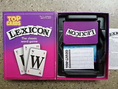 LEXICON Card Game Boxed Complete VGC Looks Unused • £4.50