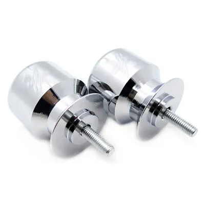 6mm Swingarm Spools Slider For Yamaha YZF R1 R6 R6S YZFR1 YZFR6 YZFR6S Chrome • $10