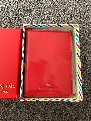 Kate Spade Passport Holder Patent Brand New In Box Travel Wallet • $79.95