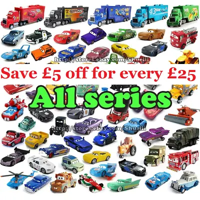 £8.39 • Buy Disney Pixar Cars Lot Lightning McQueen 1:55 Diecast Model Car Toys Gift For Boy