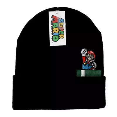 Nintendo Super Mario Pipe Cuff Beanie NEW • $17.95